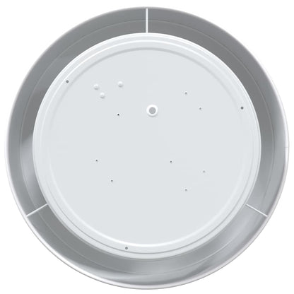 Ceiling Lamp with Spotlights White 30 x 30 x 13.5 cm Fabric