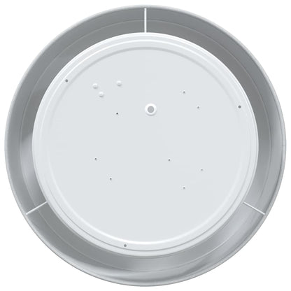 Ceiling Lamp with Spotlights Grey 30 x 30 x 13.5 cm Fabric