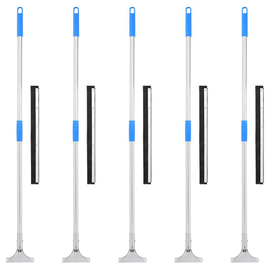 Floor Squeegees 5 pcs 45x122.5 cm Steel and Rubber
