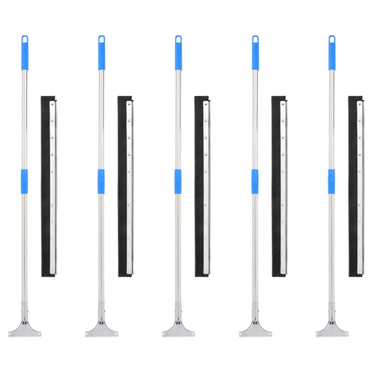 Floor Squeegees 5 pcs 75x122.5 cm Steel and Rubber