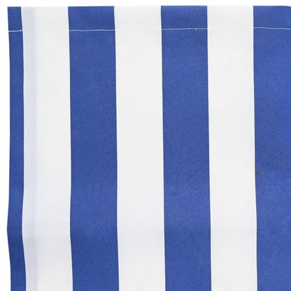 Awning Replacement Fabric Blue and White 3 x 2 m Polyester