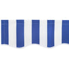Awning Replacement Fabric Blue and white 400 x 200 cm Canvas