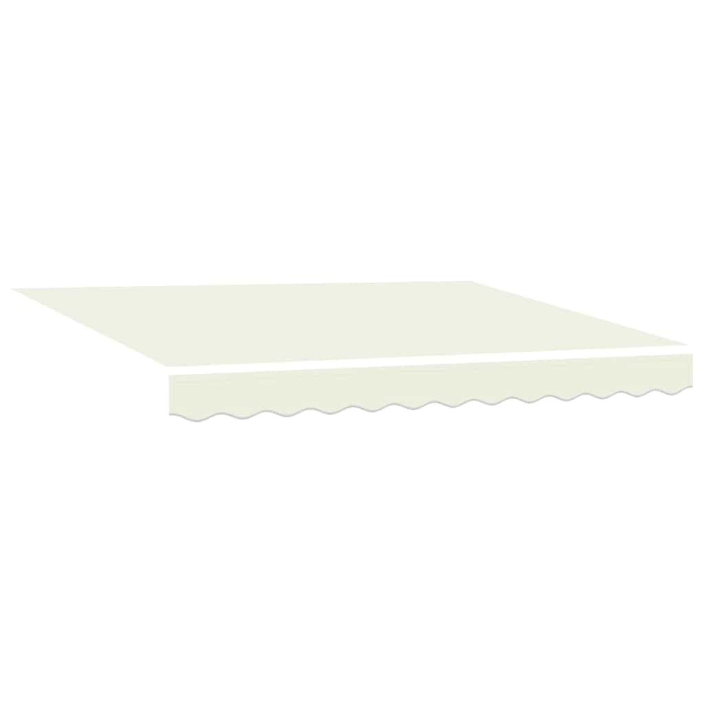 Awning Replacement Fabric Cream 2.5 x 2 m Polyester