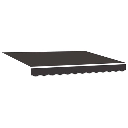 Awning Canopy Replacement for 2.5x2 m Anthracite Polyester