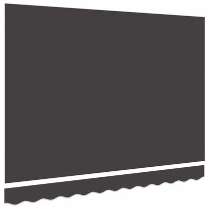 Awning Canopy Replacement for 2.5x2 m Anthracite Polyester