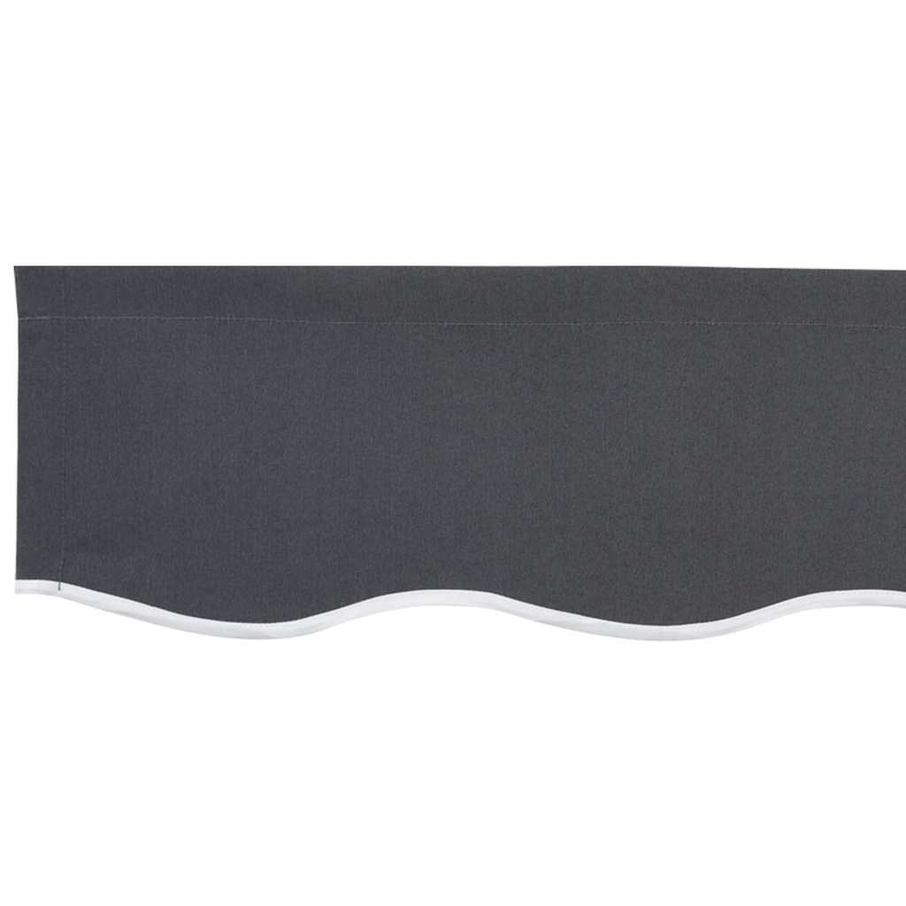 Awning Replacement Fabric Anthracite 3.5 x 2 m Polyester