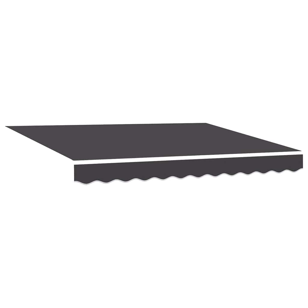 Awning Replacement Fabric Anthracite 3.5 x 2 m Polyester