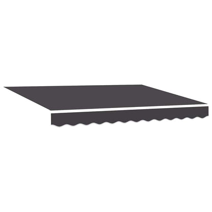 Awning Replacement Fabric Anthracite 3.5 x 2 m Polyester