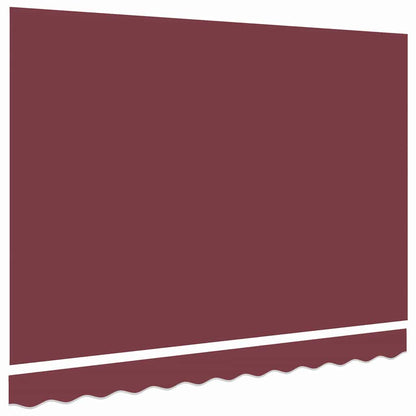 Awning Replacement Fabric Burgundy Red 3.5 x 2 m Polyester