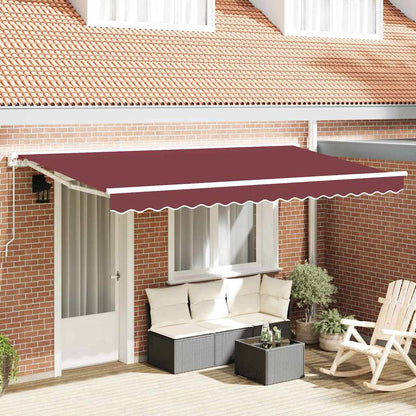 Awning Replacement Fabric Burgundy Red 4 x 2 m Polyester