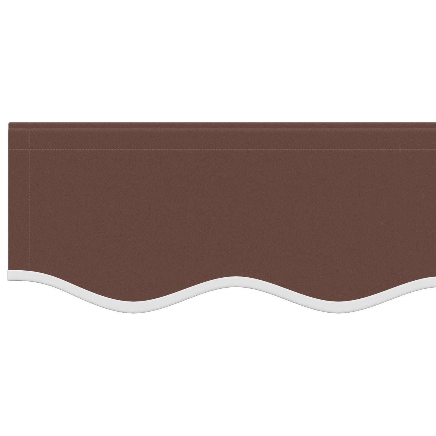 Awning Canopy Replacement for 2.5x2 m Brown Polyester
