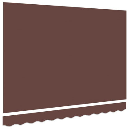 Awning Canopy Replacement for 2.5x2 m Brown Polyester