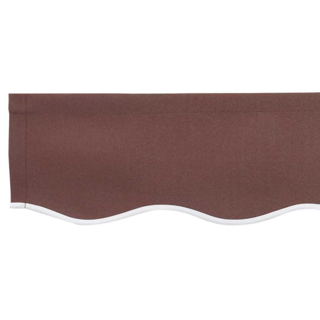 Awning Replacement Fabric Brown 3.5 x 2 m Polyester
