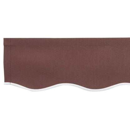 Awning Replacement Fabric Brown 3.5 x 2 m Polyester