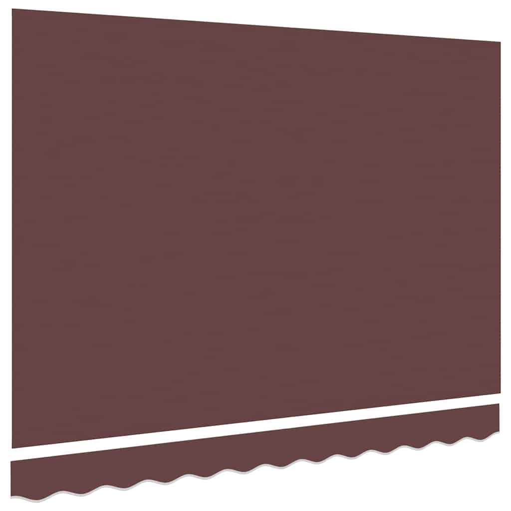 Awning Replacement Fabric Brown 3.5 x 2 m Polyester