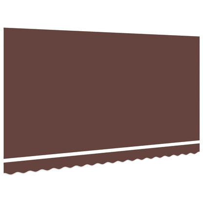 Awning Canopy Replacement for 4x2 m Brown Polyester