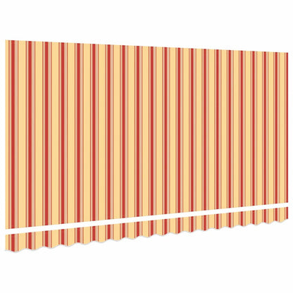 Awning Replacement Fabric Yellow and Orange 380 x 195 cm