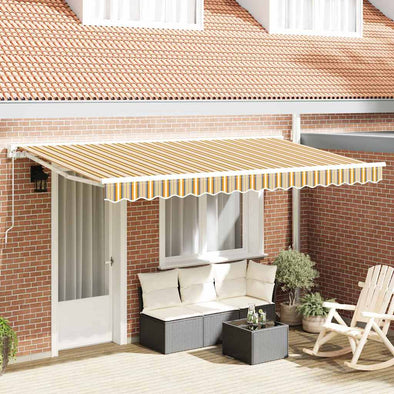 Awning Replacement Fabric Multicolour 400 x 200 cm Canvas