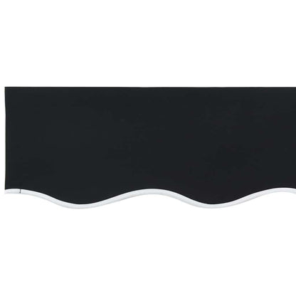 Awning Replacement Fabric Black 3 x 2.5 m Polyester