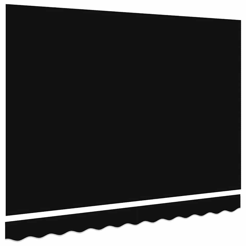 Awning Replacement Fabric Black 3 x 2.5 m Polyester