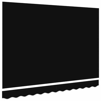Awning Replacement Fabric Black 3 x 2.5 m Polyester