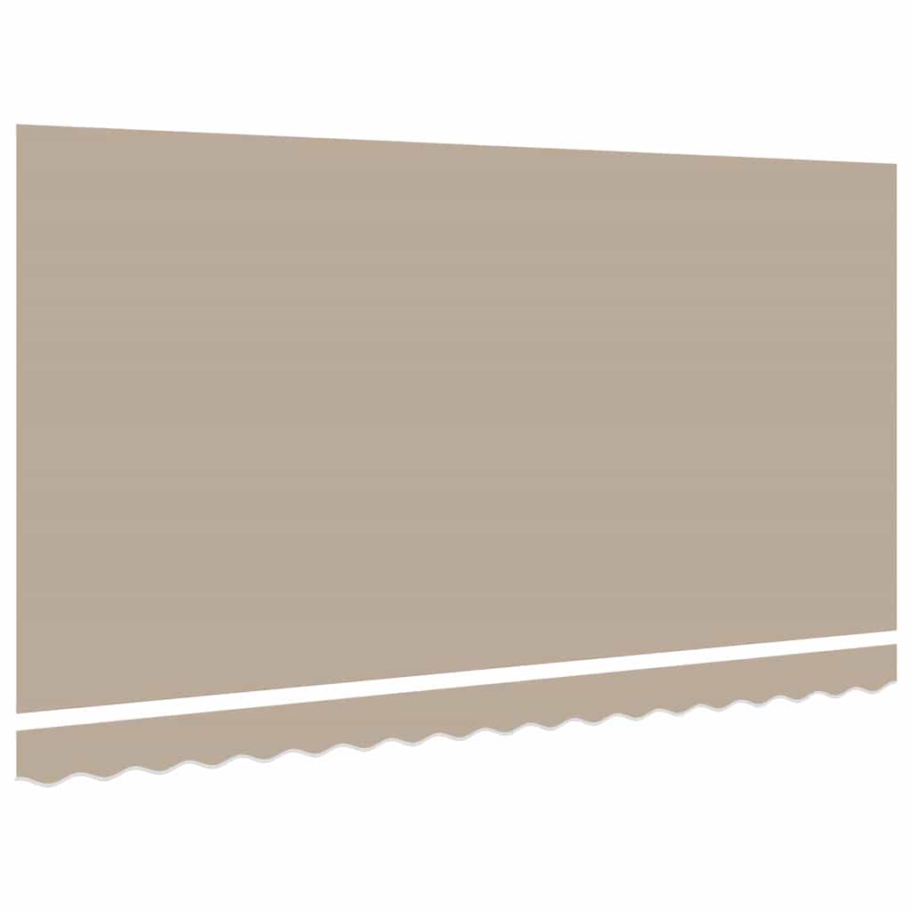 Awning Replacement Fabric Beige 4 x 2 m Polyester