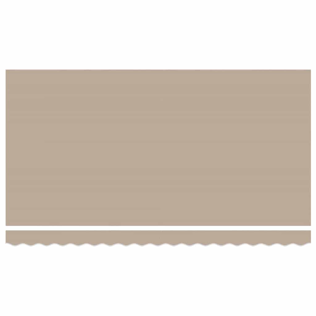 Awning Replacement Fabric Beige 4 x 2 m Polyester