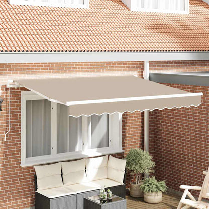 Awning Replacement Fabric Beige 3 x 2.5 m Polyester