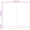 Awning Replacement Fabric Beige 300 x 250 cm Canvas