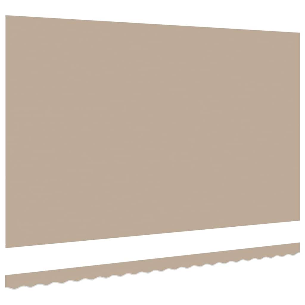 Awning Replacement Fabric Beige 5 x 3.5 m Polyester