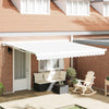 Awning Replacement Fabric White 400 x 300 cm Canvas