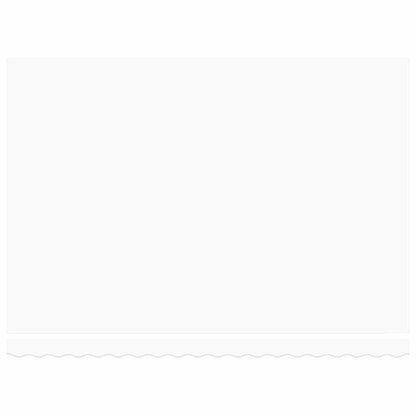 Awning Replacement Fabric White 4.5 x 3 m Polyester
