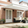 Awning Replacement Fabric White 500 x 300 cm Canvas