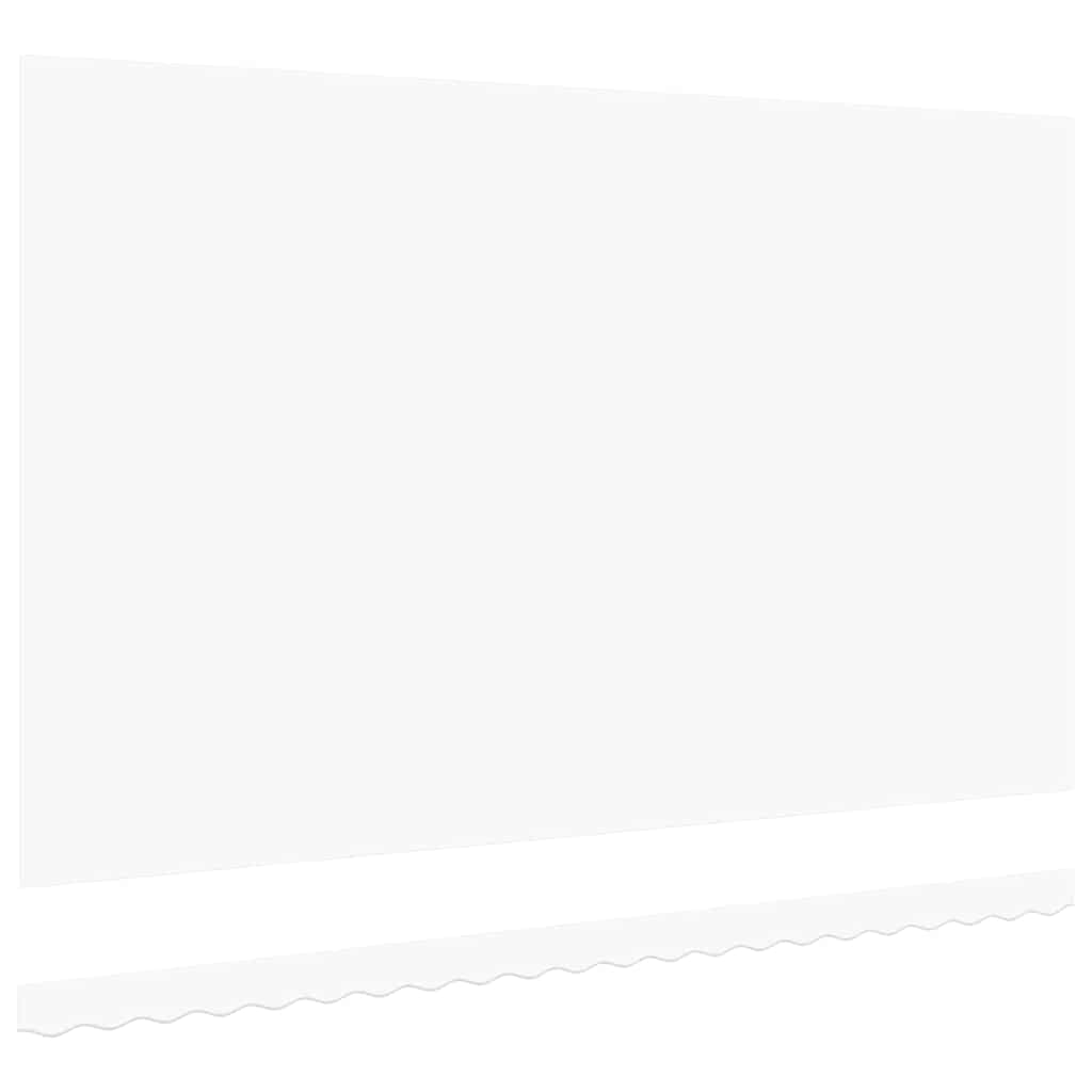 Awning Replacement Fabric White 5 x 3 m Polyester
