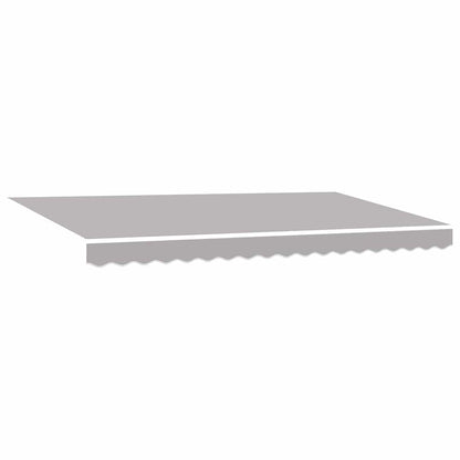 Awning Replacement Fabric Light Grey 4 x 2 m Polyester
