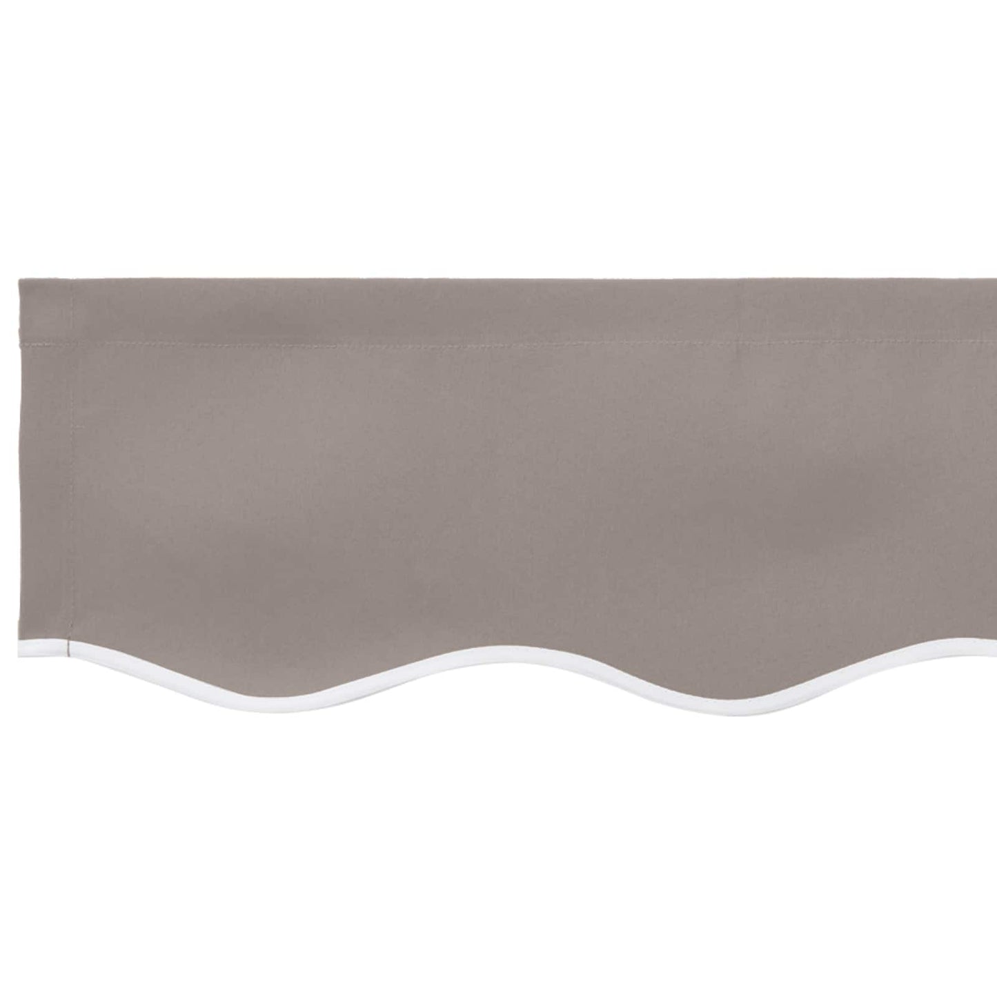Awning Canopy Replacement for 3x2.5 m Light Grey Polyester