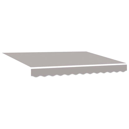 Awning Replacement Fabric Light Grey 3 x 2.5 m Polyester
