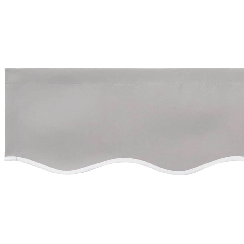 Awning Replacement Fabric Light Grey 430 x 345 cm Polyester