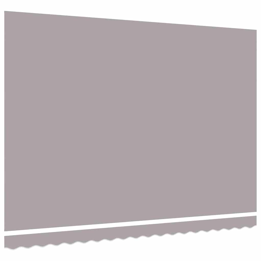 Awning Replacement Fabric Light Grey 430 x 345 cm Polyester