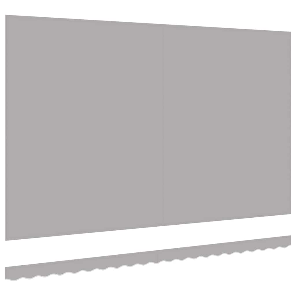 Awning Replacement Fabric Light Grey 5 x 3.5 m Polyester