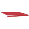 Awning Replacement Fabric Red 400 x 350 cm Canvas