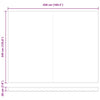 Awning Replacement Fabric Red 450 x 350 cm Canvas