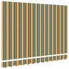 Awning Replacement Fabric Green and yellow 300 x 250 cm Canvas