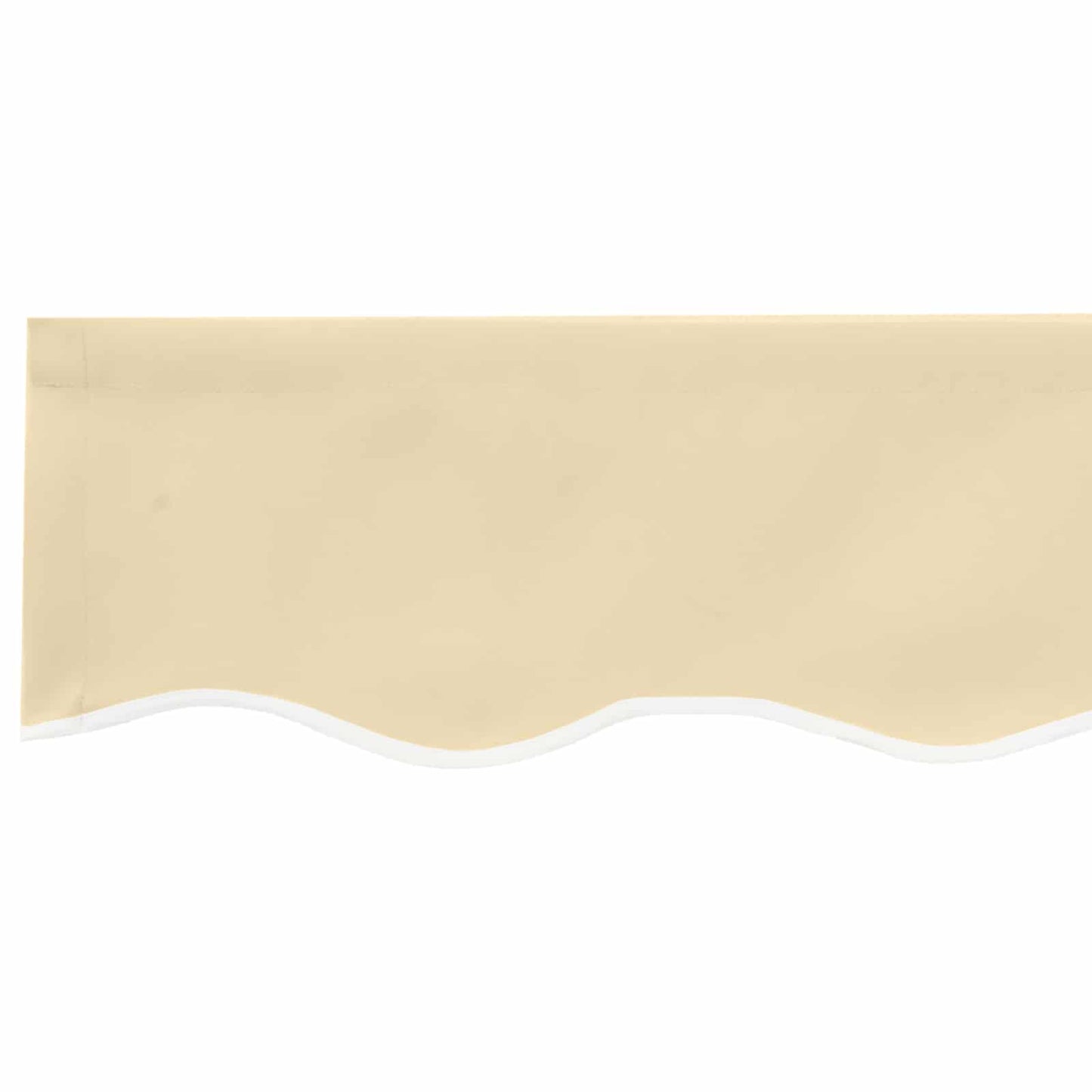 Awning Valance Replacement for 2.5 m Cream Polyester