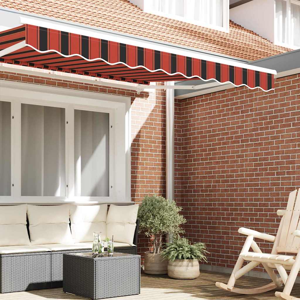 Awning Valance Replacement Orange / Black / Yellow 3 m Polyester