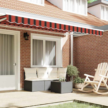 Awning Valance Replacement Orange / Black / Yellow 4 m Polyester