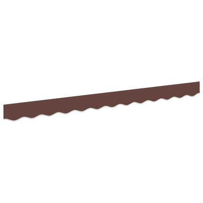 Awning Valance Replacement for 2.5 m Brown Polyester