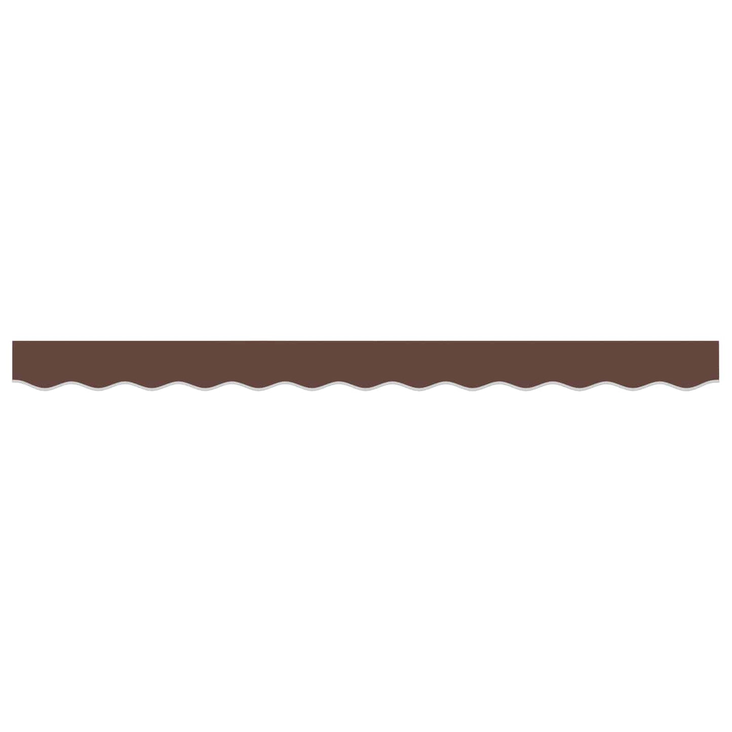 Awning Valance Replacement for 2.5 m Brown Polyester
