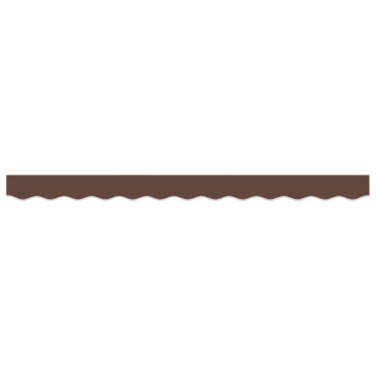Awning Valance Replacement for 2.5 m Brown Polyester
