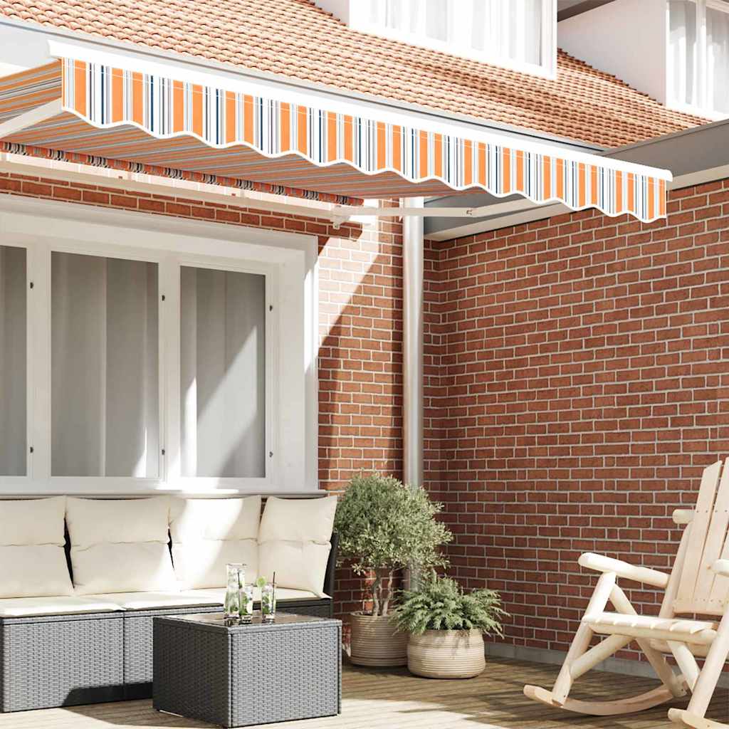 Awning Valance Replacement Multicolour 2.5 m Polyester